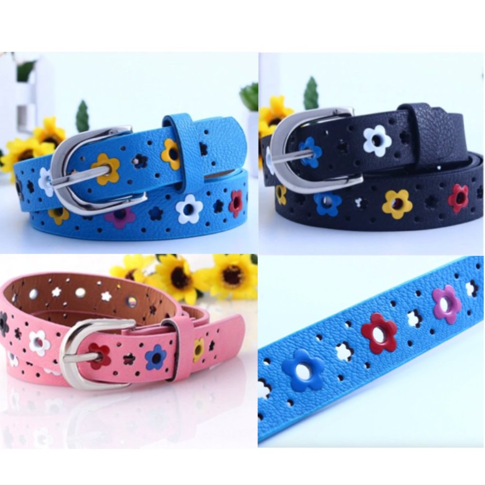 Flower Power Groovy Yellow Belt